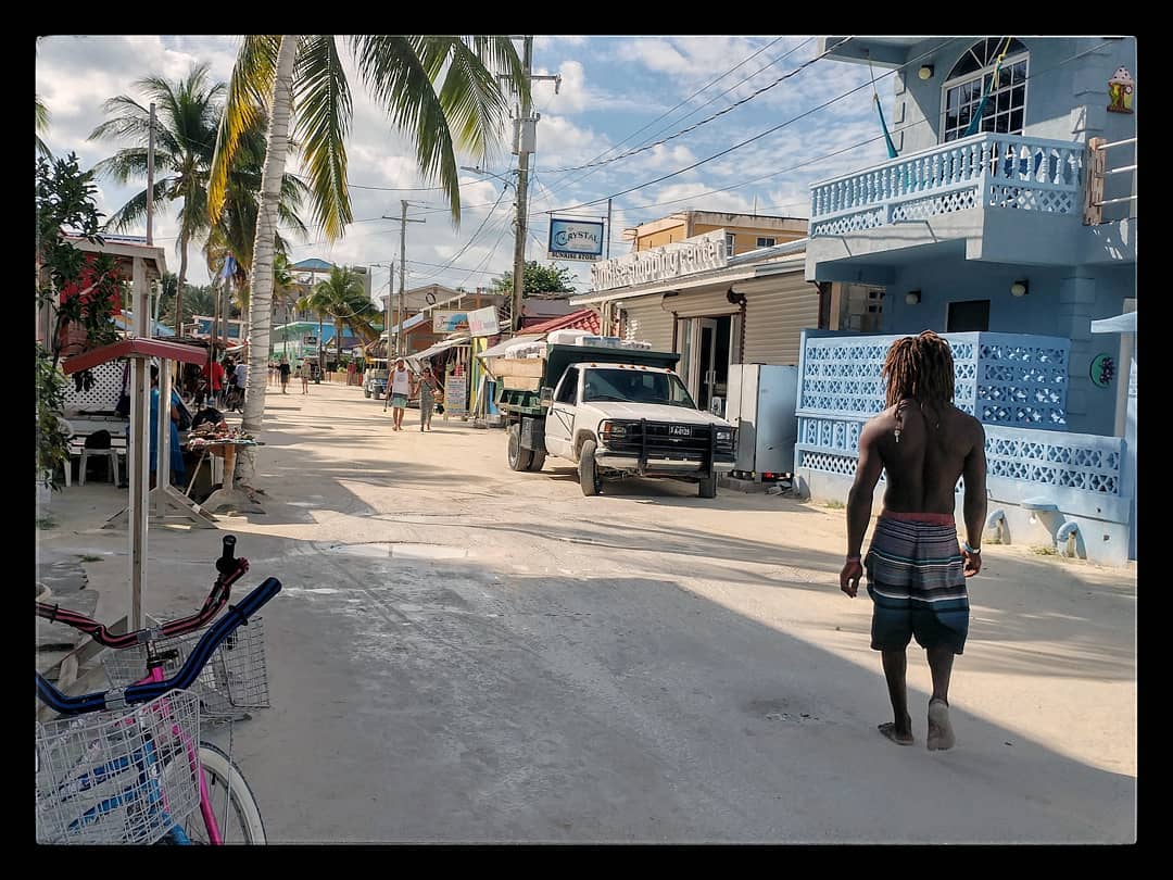 Downtown Caye Caulker, Belize, 2019